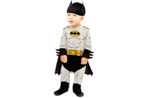 amscan Dziecięcy chłopcy oficjalnie licencjonowany kostium superbohatera Warner Bros. Batman Superhero