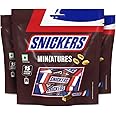 Snickers Miniatures Peanut Filled Chocolate, 510Gram (170Gm X 3 Pack)