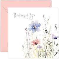 thumbnail interactive-video image 1 of Personalised Flowers & Vase Thinking Of You Card 1 of 10