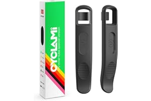 CYCLAMI Lot de 2 démonte-pneus de vélo super puissants - Accessoires de vélo adaptés pour VTT et vélo de route