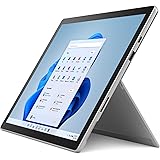 Microsoft Surface Pro 7+ Laptop, Intel Core i5 11ª gen., RAM 8 Gb, SSD 128 Gb, Platinum, Windows 11 Home