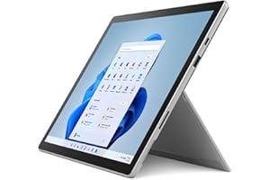 Microsoft Surface Pro 7+ Laptop, Intel Core i5 11ª gen., RAM 8 Gb, SSD 128 Gb, Platinum, Windows 11 Home