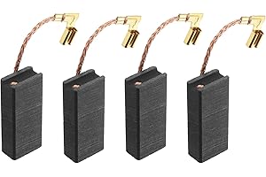 Be In Your Mind 2 paia di spazzole di carbone con arresto automatico 6,5 x 11 x 25 mm, compatibili con Makita HK1820 HK1820L HM0870C HM0871C CB350 194160-9