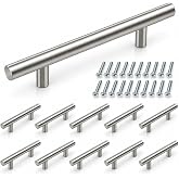Paslanmaz Metal Kulp, Inox Dolap &Ccedil;ekmece Mobilya Kulbu, TV &Uuml;nitesi Yatak Odası Vestiyer Mutfak i&ccedil;in (96 mm, Adet, 10)
