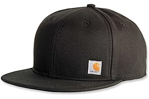 Carhartt Unisex Firm Duck Flat Brim Kappe Cap