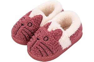 KVbabby Pantofole Bambino Invernali Pantofole Ragazze Ciabatte Bambine Warm Scarpe di Cotone Antiscivolo Interne Slipper Donne Panda Comode