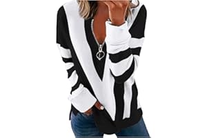 Générique Sweat Femme, Pullover Femme Sweat Shirt Femme Pull Mohair Femme Sweat Zippé Femme Pull Femme Chic Et Original Chaud Femme Pas Cher Pull Hiver Sweat sans Capuche Femme Top Manche Longue