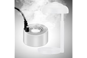 FITNATE Mister Fogger Mist Generator Atomizer Air Humidifier, Mini Size Large Capacity Of Mist for Halloween and other Gethering