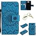 Produktbild Silikonsoftshell PU Hülle für Samsung Galaxy J3 (2017) Tasche Schutz Hülle Case Cover Etui Strass Schutz schutzhülle Bumper Schale Silicone case+Exquisite key chain X1) #KC (1)