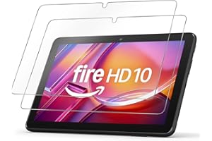 GOZOPO Schutzfolie für 10 Kids / 10 Kids Pro (2023/2021) 10.1 Zoll Tablet, 9H Härte, Hohe Auflösung, Kratzfestigkeit, Keine Blasen [2 Stück]