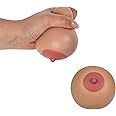 Bada Bing Set of 2 Squishy Ball Breast Anti-Stress Ball Kneading Breast Squeeze Breasts Funny Gift for Single Men Kneading Ball Joke Item 53