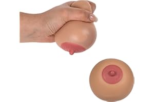 Bada Bing 2er Set Quetschball Brust Antistress-Ball Knetbrust Squeeze Busen lustiges Geschenk für Single Männer Knetball Scherzartikel 53