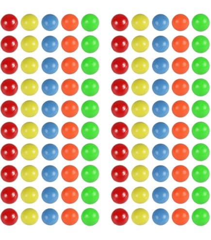 Lot De 12 Balles De Rechange Arc-en-ciel - CONNETIX