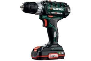 PARKSIDE Akumulatorowa wiertarko-wkrętarka udarowa, 20 V, szybka ładowarka