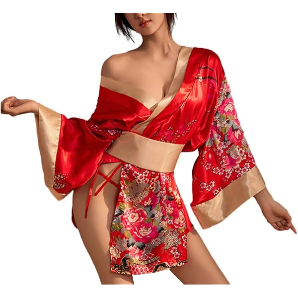 Robe De Chambre Femme En Satin Longue - Kimono Léger - Conférence Spa & Maison