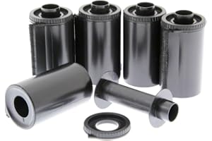 PIXEL PEEPER Cintas de película fotográfica de 35 mm reutilizables para uso en cargadores de película Cámaras de carrete intercambiable