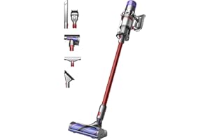 Dyson V11 Extra Cordless Stick Vacuum Cleaner (Nickel/Red)
