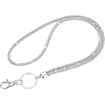 CKB LTD Strass Umhängeband - Bling Ausweishalter Mit Clip