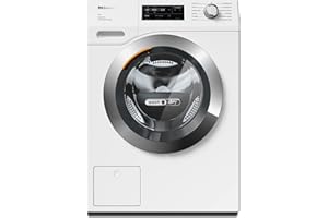 Miele WTI 3704 WPM PowerWash 2.0 Lavasciuga WT1 a Carica Frontale 8/5 Kg, con QuickPower e Single Wash&Dry, CapDosing, SteamCare, Miele@home, Classe di Efficienza Energetica D, Bianco Loto