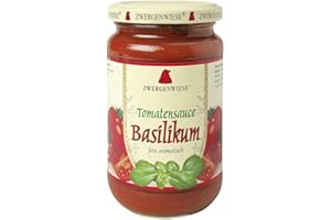 Zwergenwiese Bio Tomatensauce Basilikum (2 x 340 ml)