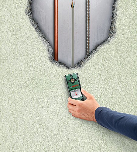 Bosch DIY Ortungsgerät Truvo, 3 x AAA Batterien, Verpackungsbox (Max. Ortungstiefe eisenhaltige Metalle/ nicht eisenhaltige Metalle/ spannungsführende Leitungen: 70 mm/ 60 mm/ 50 mm) - 3