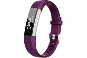 BIGGERFIVE Fitness Tracker Watch for Kids Girls Boys Teens, Activity Tracker, Pedometer, Calorie Sleep Monitor, Silent Alarm Clock, IP67 Waterproof Step Counter Watch