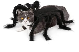 BT Bear Dog Cat Cosplay Halloween Costume,Spider Design Dress Up Dog Cat Cosplay Party Clothes (S)