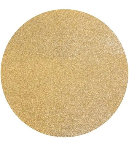 Lot de 4 Dessous Assiette, Doré Napperons Rond Set de Table Tapis de Table pour Table Salle à Manger Cuisine (Or, Style I, 38cm) | Leroy Merlin