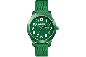 Lacoste Reloj con Movimiento de Cuarzo de Tres Manecillas para Niños Colección LACOSTE.12.12 Kids con Correa de Silicona