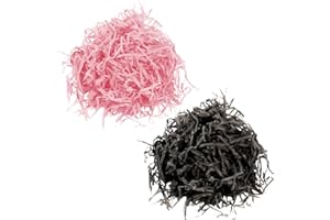 GNHG Matériau de Remplissage en Papier Kraft déchiqueté 100 g, restes de Remplissage de Panier, Papier de Remplissage Cadeau pour paniers de fête et décorations de boîtes Cadeaux