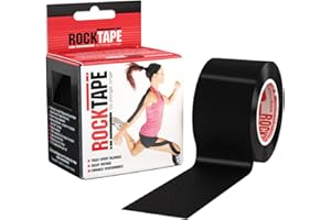 Rocktape Unisex Uncut Std Kinesiologie Tape Elastisches Therapeutisches Sportband für Schulter, Knöchel, Ellenbogen, Handgelenk, Schienbeinschienen und Knie Unterstützung