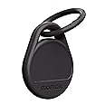 MOMAX Key Finder, Works with Apple Find My and Android app,Tracker Finder for Luggage, Backpack, Wallet, Pets (Black)