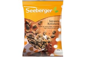 Seeberger Graines de courge grillées et caramélisées (Sachet de 12 x 150 g)