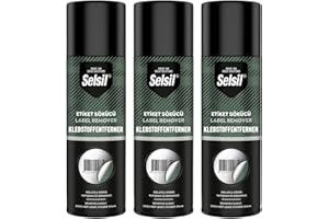 Bastelzone Etikettenlöser, Etikettenentferner, Klebstoffentferner, Kleberentferner, Kleberlöser, Aufkleber-Auflöser, Aufkleber entfernen, Label Remover Spray (3 x 200ml)