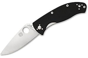 Spyderco Tenacious C122GP Coltellino tascabile con lama liscia