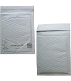 VIDELLY 100 Pieces Poly Bubble Mailers 4x6 Inch - Self Sealing Shipping Envelopes, White