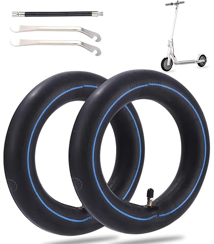 Amitor Pneu + Chambre à Air 8 1/2 X 2 Pour Trottinette Électrique Xiaomi – 50/75-6.1 Antidérapant Anti-Crevaison Épais