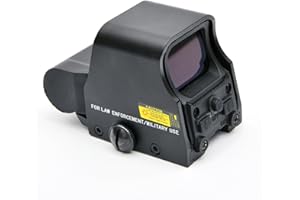 PAIKE 553 Mirino olografico in metallo Verde brillante e mirino a punto rosso