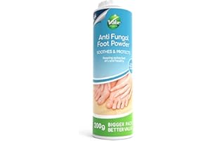 Value Health Anti Fungal Foot Powder - 200g - Soothes & Protects - New 2025 Bigger Pack Better Value (200g)