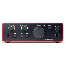 その他 VTS_Group Focusrite Scarlett Solo Focusrite Scarlett Solo 4th Gen USB Audio Interface, for the