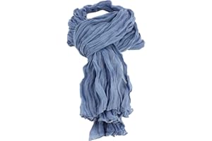 Clj Charles Le Jeune. Chèche. DAKAR, Coton. Bleu de guède - Uni -