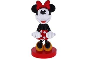CABLEGUYS Cable Guys - Disney Minnie Mouse Gaming Accessories Holder & Phone Holder for Most Controller (Xbox, Play Station, Nintendo Switch) & Phone