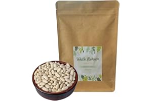 IGART Haricots blancs 2 kg – Haricots entiers, 2000 g, non traités, sans additifs, idéals pour la cuisson, la pâtisserie, les soupes, les salades et les plats salés