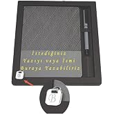 Kişiye &Ouml;zel Ajanda ve Kalem Seti, İsim, Mesaj, Baş Harf Yazılı