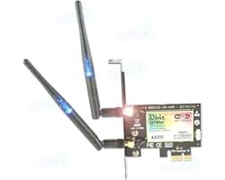 WiFi 6 Card for PC | Wireless PCIe WiFi Card | Up to 3000Mbps with BT 5.1 | Intel AX200 Chip,MU-MIMO,OFDMA,Ultra-Low Latency 
