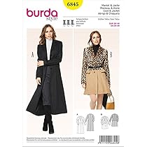 Cartamodello Burda 8292 - Per Cappotto Donna, Taglie 38-48 - Foto 8