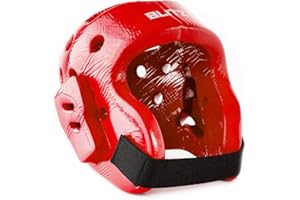 Blitz Dipped Foam Head Guard - Martial Arts Protective Headguard for Karate, Taekwondo, Kickboxing, Sparring - Lightweight Foam Gear for Kids & Adults