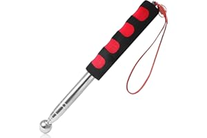 Masyrt Tige télescopique épaisse réglable de 115 cm– Marteau de détection de tambour creux pour la décoration de la maison, à l'inspection, à la construction