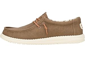 HEY DUDE HEYDUDE - Men's Wally Waxed Canvas Slip-On Shoes