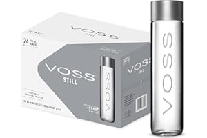 VOSS Still Water, Pack of 24 x 375ml VOSS Original Glass Bottles, Natural Mineral Water